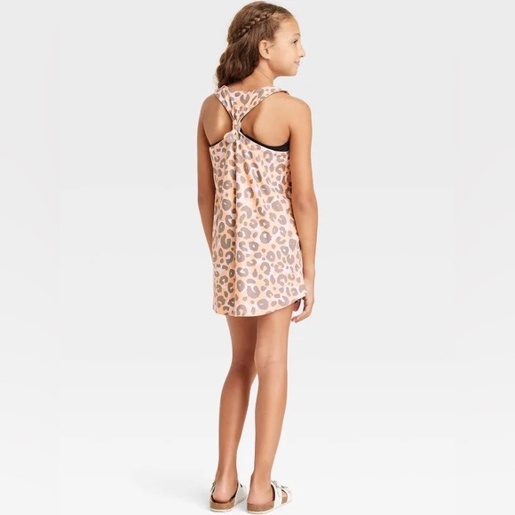 NWT Cat & Jack Animal Print Cover Up Dress Box#9157 - Picture 5 of 7